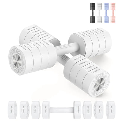4-in-1 Adjustable Dumbbell Set for Home Workouts
