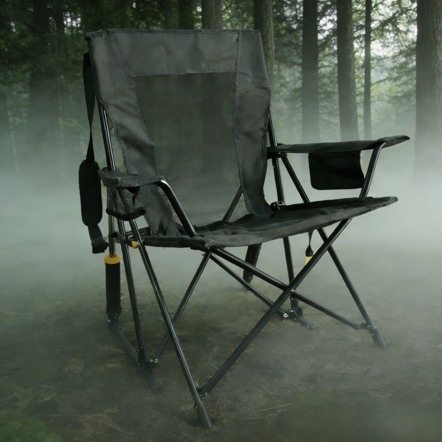 Nexus Home Premium Outdoor Spring-Action Rocking Camping Chair