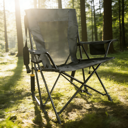 Nexus Home Premium Outdoor Spring-Action Rocking Camping Chair