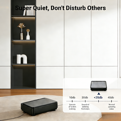 20-Minute Daily Vibration Fitness Plate for Home Workouts