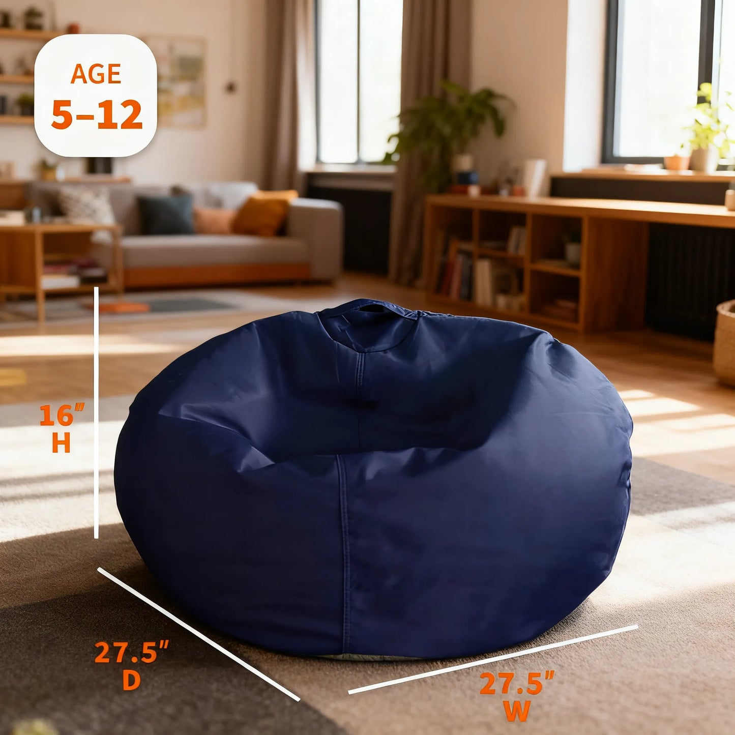 Kids' Comfort Bean Bag Chair