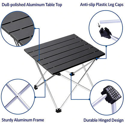 Ultralight Compact Folding Low Table for Outdoor & Indoor Use
