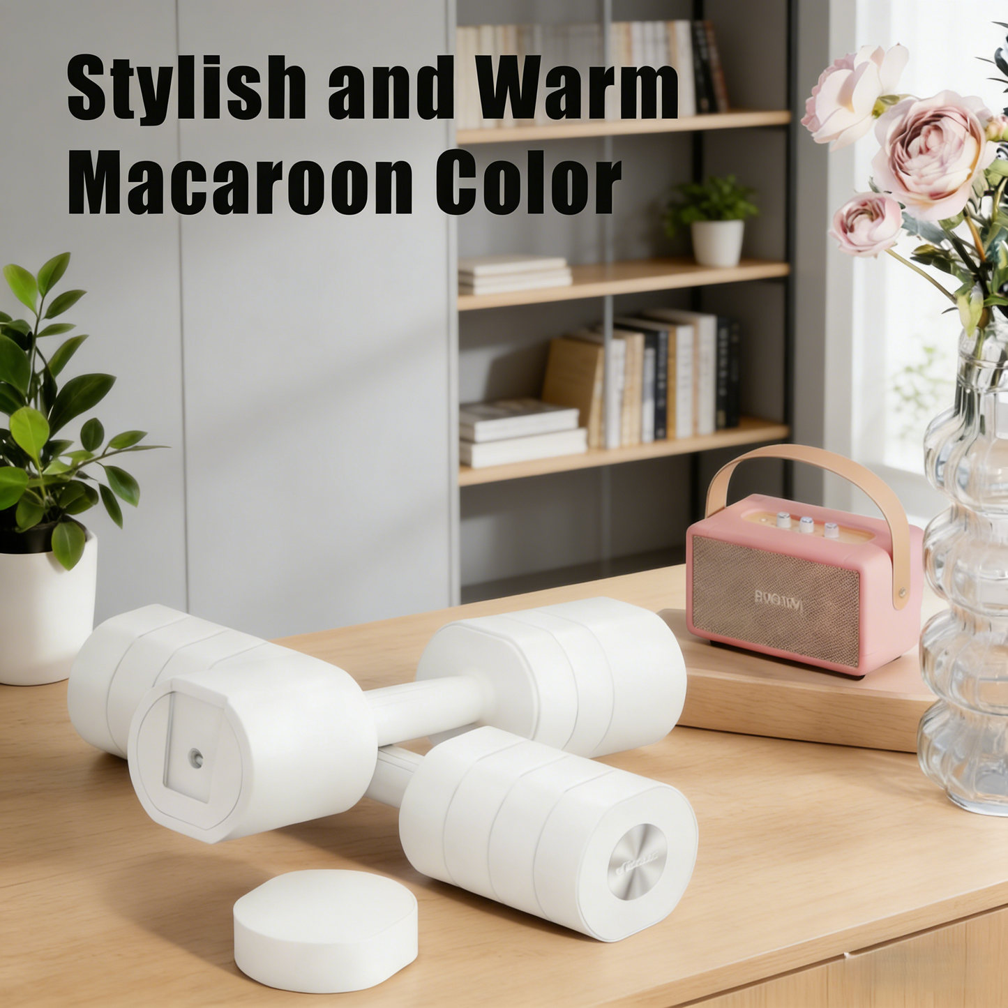 4-in-1 Adjustable Dumbbell Set for Home Workouts