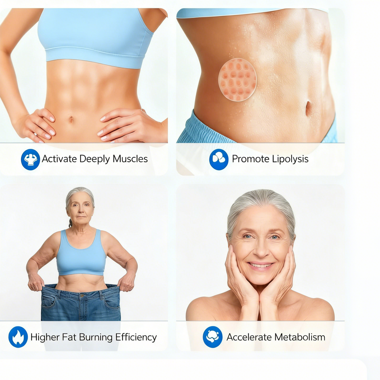 10-Mode Vibration Fitness Plate for Full-Body Home Workouts