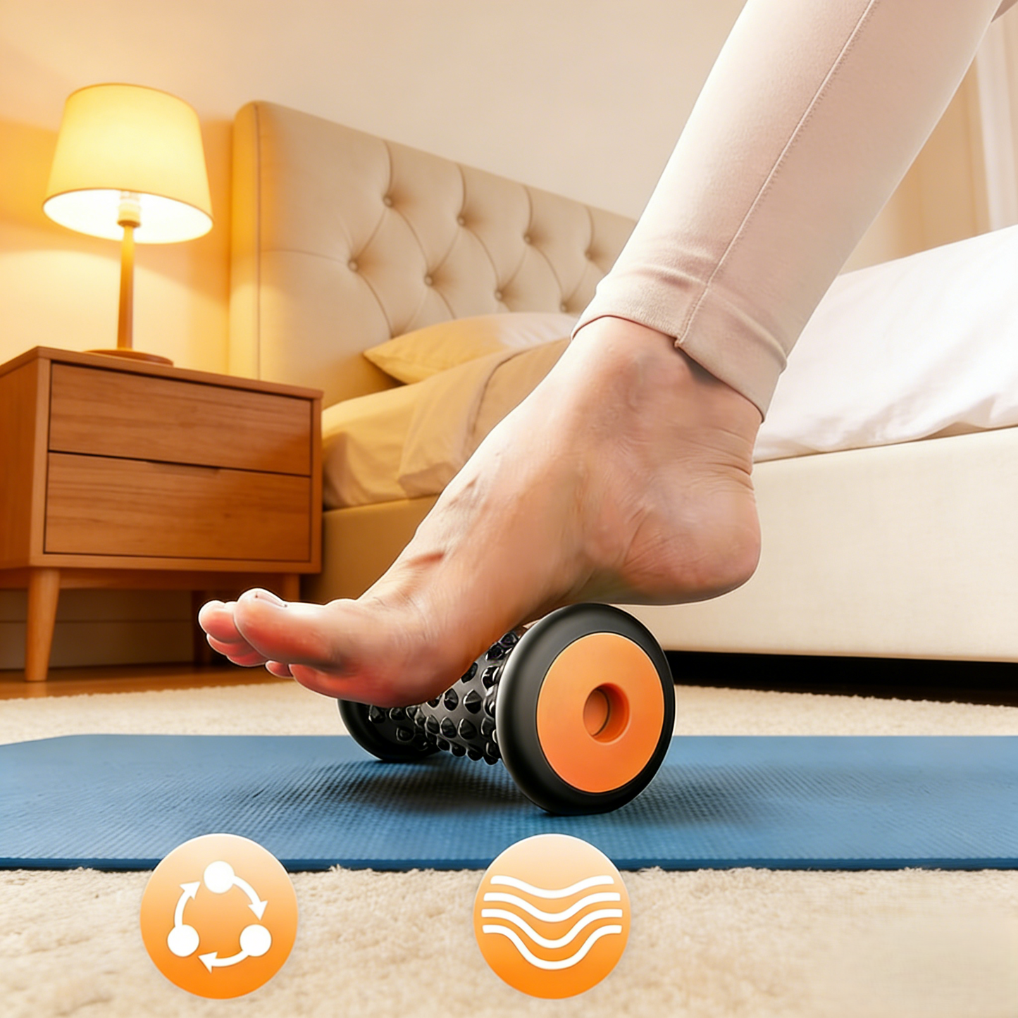 Mini Portable Massage Roller for Muscle Relief